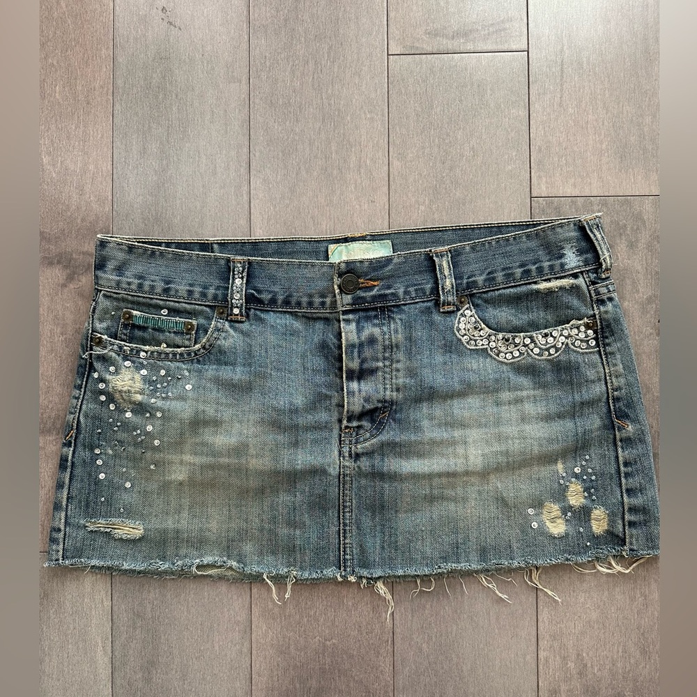 Y2K Hollister Denim Skirt